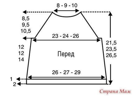 Детский джемпер с оленёнком, вяжем спицами