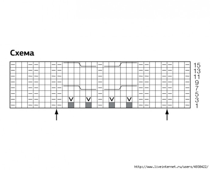 Женский пуловер спицами