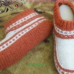 Уютные,теплые тапочки спицами