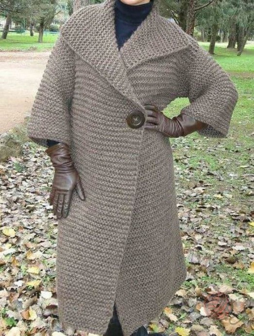 Вяжем уютное пальто Вяжем уютное пальто