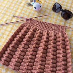 Невероятный узор спицами