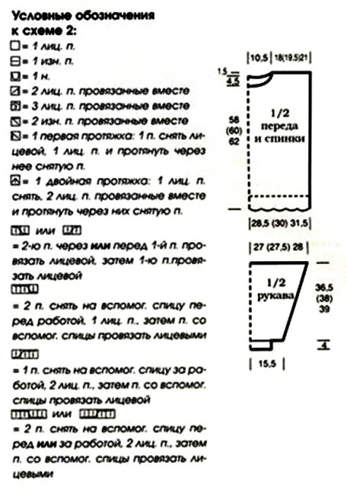 Оливковый пуловер спицами Оливковый пуловер спицами