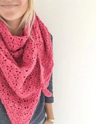 Шаль крючком