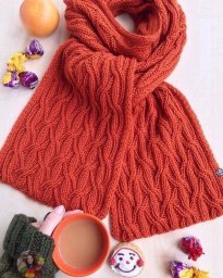 Узор спицами