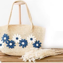 Вяжем крючком летнюю сумочку