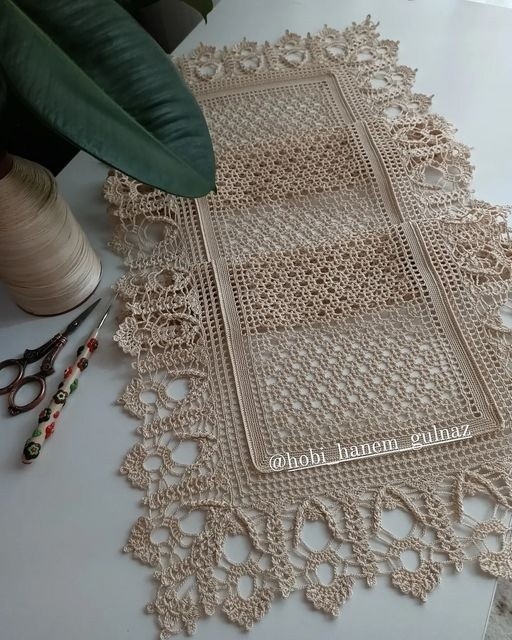 Салфетка крючком Салфетка крючком