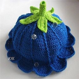 Шапочка-колокольчик, вяжем детям