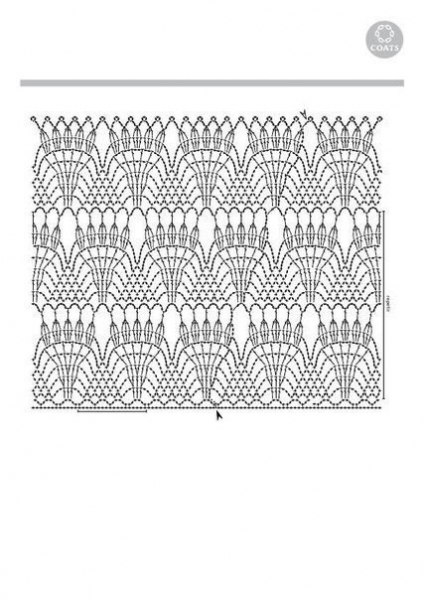Схемы для юбок, связанных крючком 5