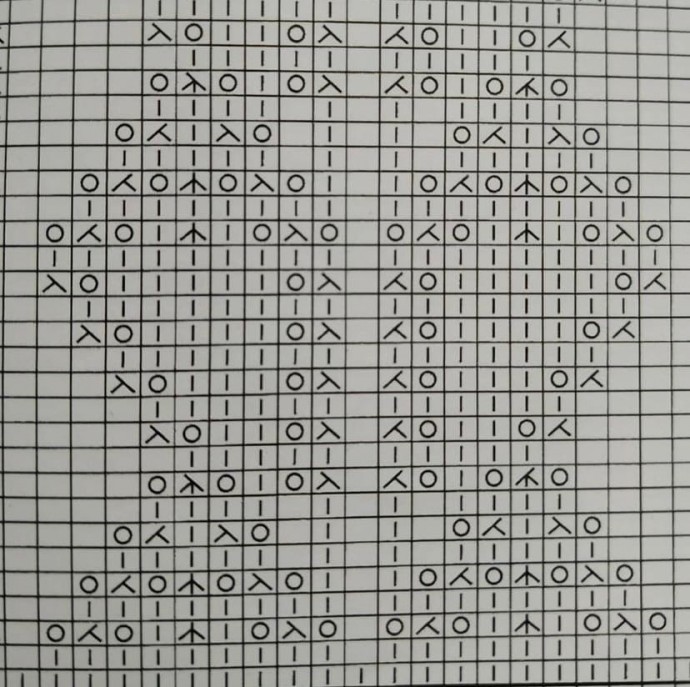 Футболка спицами
