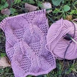 Интересный узор спицами, в копилку