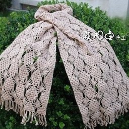 Красивый узор для шарфика