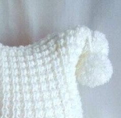 Шапoчка "Снежoк" спицами