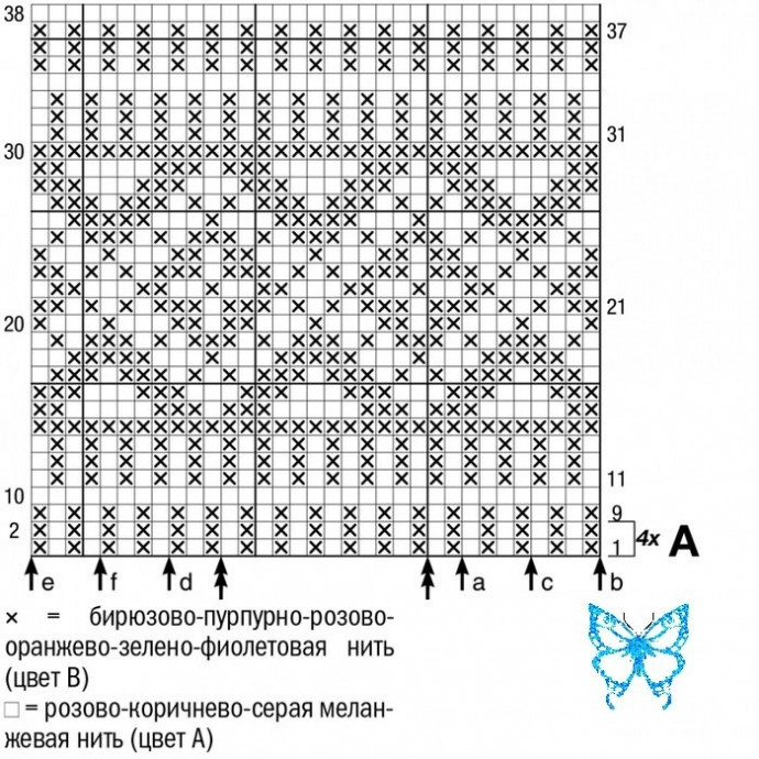 Жаккардовый пуловер Caroly от Anna Maria Busch