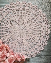 Салфетка крючком