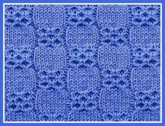 Узоры в копилку любителей вязать спицами