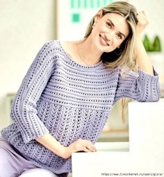 Вяжем пуловер