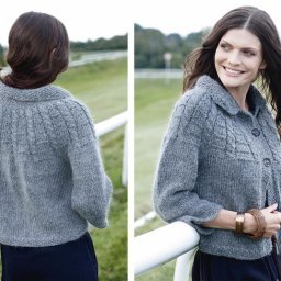 Вяжем укороченный жакет