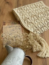 Вяжем очаровательный палантин