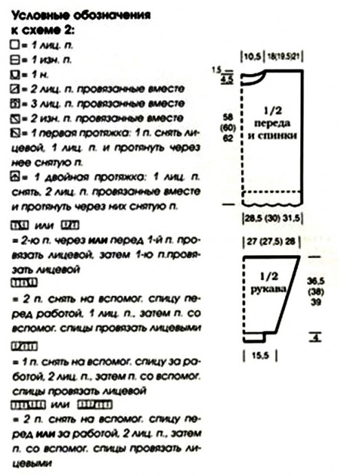 Оливковый джемпер спицами