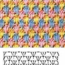 Подборка узоров крючком