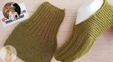 Вяжем простые следки