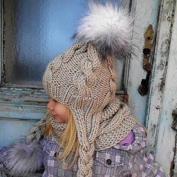 Вяжем шапочку с ушками