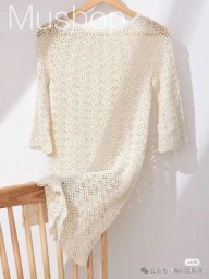 Платье или туника, связанная крючком: идеальный узор для вашего гардероба