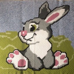 Нежный детский плед