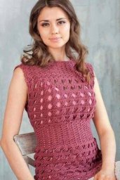 Туника крючком