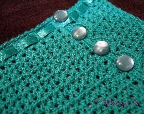 Ажурная юбочка крючком Ажурная юбочка крючком
