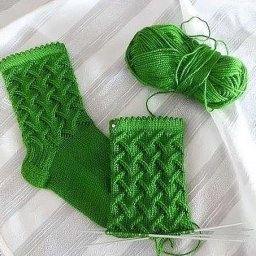 Красивый узор для милых носочков