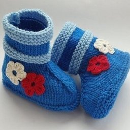 Милые пинетки-сапожки