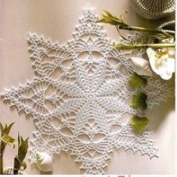 Салфетки крючком