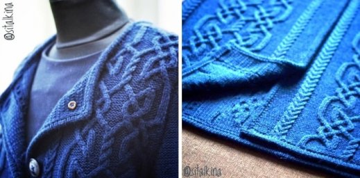 Аккурактный способ обработки вязаного края изделия