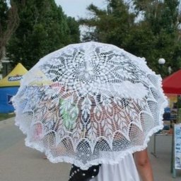 Чудесный ажурный зонтик