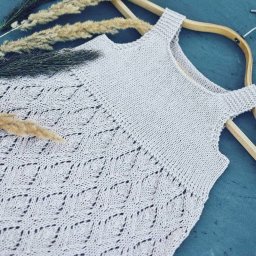 Детский сарафан спицами