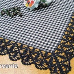 Идеи для каймы, вязаной крючком