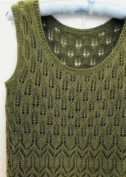 Ажурный узор для летней майки