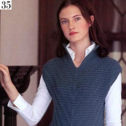 Безрукавка спицами