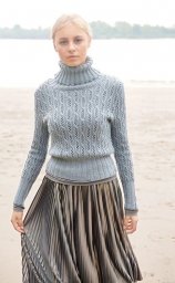 Водолазка из Lana Grossa COOL WOOL CASHMERE