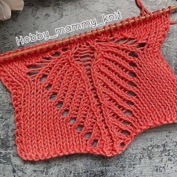 Узор спицами