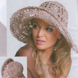 Ажурная шляпа на лето