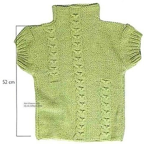 Стильная безрукавка спицами