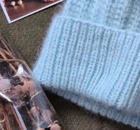 Шапка из пуха норки