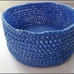 Корзиночка из пакетов