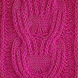 Красивый узор спицами