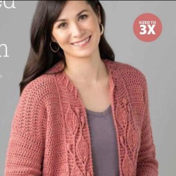 Жакет крючком