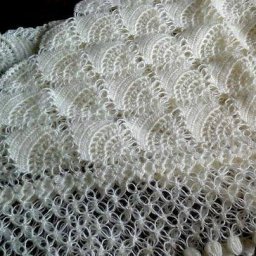 Интересная шаль крючком