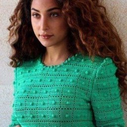 Красивое платье крючком