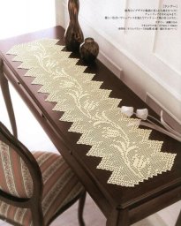 Схема дорожки крючком